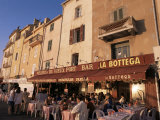 Restaurants Around the Harbour, St. Tropez, Var, Cote d'Azur, Provence, France Photographic Print by Ken Gillham