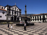 Praca Do Municipio, Funchal, Madeira, Portugal Photographic Print by Ken Gillham