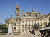 Town Hall, Bradford, Yorkshire, England, United Kingdom Photographic Print by Peter Scholey