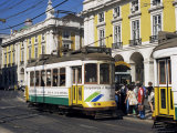 Tram, Lisbon, Portugal Photographic Print by Peter Higgins