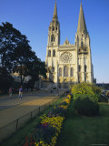 Chartres Cathedral, Unesco World Heritage Site, Chartres, Centre, France Photographie par Peter Scholey