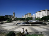 Plaza De Espana, Madrid, Spain Photographic Print by Peter Scholey