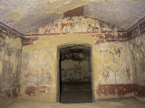 Etruscan Tomb, Caccia E Pesca, Tarquinia, Unesco World Heritage Site, Italy Photographic Print by Ken Gillham