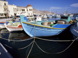 Boats at Pothia, Kalymnos, Dodecanese Islands, Greek Islands, Greece Photographic Print by Ken Gillham Boats at Pothia, Kalymnos, Dodecanese Islands, Greek Islands, Greece Photographic Print by Ken Gillham