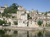 Puy d'Eveque and River Lot, Lot, Aquitaine, France Photographic Print by Tony Gervis