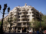 Gaudi's Casa Mila (La Pedrera), Barcelona, Catalonia, Spain Photographic Print by Peter Higgins