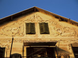Moulding on Villa Near Old Town, Dubrovnik, Dalmatia, Croatia Photographic Print by Ken Gillham
