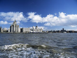 Liverpool and the River Mersey, Merseyside, England, United Kingdom Photographie par Chris Nicholson