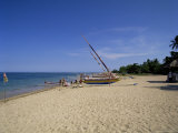 Prahu Boat, Sanur Beach, Bali, Indonesia, Southeast Asia Photographic Print by Robert Harding