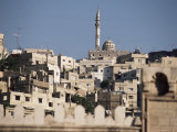 Abu Darwish Mosque on Jebel Ashrafieh, Amman, Jordan, Middle East Photographic Print by Ken Gillham