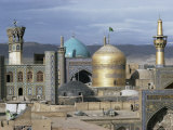 Shrine of Immam Riza, Mashad, Iran, Middle East Lámina fotográfica por Robert Harding