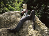 Statue of Oscar Wilde, Merrion Square, Dublin, Eire (Republic of Ireland) Photographie par Ken Gillham