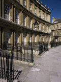 The Circus, Georgian Terrace, Bath, Unesco World Heritage Site, Avon, England Photographic Print by Chris Nicholson