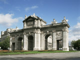 Alcala Gate, Madrid, Spain Photographic Print by Peter Scholey