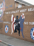 Loyalist Mural, Shankill Road, Belfast, Northern Ireland, United Kingdom Photographic Print by David Lomax