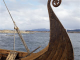 Viking Oseberg Ship, Haholmen, West Norway, Norway, Scandinavia Photographic Print by David Lomax