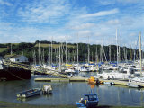 Mylor Yacht Marina, Falmouth, Cornwall, England, United Kingdom Photographic Print by David Lomax
