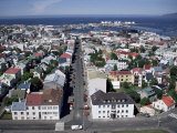 Reykjavik, Iceland, Polar Regions Photographic Print by David Lomax