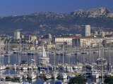 Marina and City Centre, Toulon, Var, Cote d'Azur, Provence, France, Mediterranean Photographic Print by Gavin Hellier