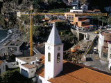 Construction Site, Camara De Lobos, Madeira, Portugal Photographic Print by Jenny Pate