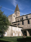 Abbey of St. Philibert, Tournus, Burgundy, France Photographic Print by Geoff Renner