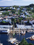 Risor, the White Town on the Skagerrak, South Coast, Norway, Scandinavia Photographic Print by Gavin Hellier