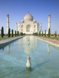 The Taj Mahal, Unesco World Heritage Site, Agra, Uttar Pradesh State, India Photographic Print by Gavin Hellier