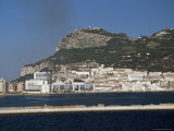 The Rock of Gibraltar, Gibraltar, Viewed from the Mediterranean Photographic Print by Gavin Hellier
