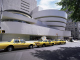Guggenheim Museum on 5th Avenue, New York City, New York State, USA Fotografie-Druck von Walter Rawlings