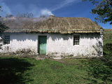 Traditional Thatched Cottage Near Glencolumbkille, County Donegal, Ulster, Eire Photographic Print by Gavin Hellier