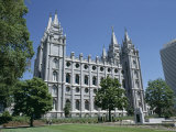 Mormon Tabernacle, Salt Lake City, Utah, USA Photographic Print by Walter Rawlings