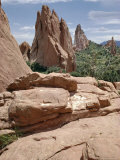 Garden of the Gods, Colorado Springs, Colorado, USA Photographic Print by Walter Rawlings