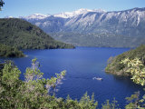Lago Las Rocas, Central Region of the Andes, Chile, South America Photographic Print by Geoff Renner