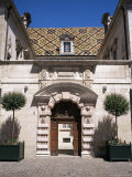 Hotel De Vogue, with Traditional Roof Tiles, Dijon, Burgundy, France Photographie par Geoff Renner