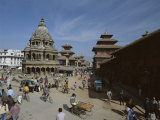 Durbar Square, Patan, Near Kathmandu, Nepal Photographic Print by Gavin Hellier