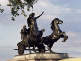 Statue of Boadicea, Westminster, London, England, United Kingdom Photographic Print by Walter Rawlings