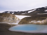 Geothermal Region, Krafla, North East Area, Iceland, Polar Regions Photographic Print by Geoff Renner