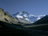 North Face, Mount Everest, 8848M, Himalayas, Tibet, China Photographie par Gavin Hellier