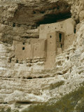 Pueblo Indian Montezuma Castle Dating from 1100-1400 AD, Sinagua, Arizona, USA Photographic Print by Walter Rawlings