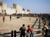 Aigues Mortes, Camargue, Provence, France Photographic Print by Walter Rawlings