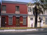 Houses in American Georgian Style Dating from Between 1880 and 1920, Iquique, Chile Photographic Print by Geoff Renner