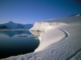 Ice Front, Adelaide Island, Antarctica, Polar Regions Lámina fotográfica por Geoff Renner