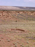Ball Court, Masonry Not Adobe, Unique to Sinagua Indian Culture, 1120-1210 Ad Photographic Print by Walter Rawlings
