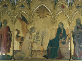 The Annunciation, Simone Martini, Uffizi, Florence, Tuscany, Italy Photographic Print by Walter Rawlings