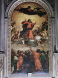 The Assumption by Titian, S. Maria Dei Frari, Venice, Veneto, Italy Photographic Print by Walter Rawlings