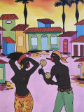 Cuban Painting, Havana, Cuba, West Indies, Central America Fotografie-Druck von Gavin Hellier