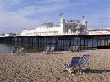 Palace Pier, Brighton, East Sussex, England, United Kingdom Photographic Print by Walter Rawlings
