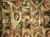 Ceiling of the Sistine Chapel, the Vatican, Rome, Lazio, Italy Photographic Print by G Richardson
