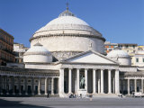 Piazza Del Plebiscito and San Francesco Di Paola Church, Naples, Campania, Italy Photographic Print by G Richardson Piazza Del Plebiscito and San Francesco Di Paola Church, Naples, Campania, Italy Photographic Print by G Richardson