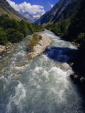 Le Valgaudemar, Near Gap, Hautes Alpes, French Alps, Provence, France Photographie par David Hughes